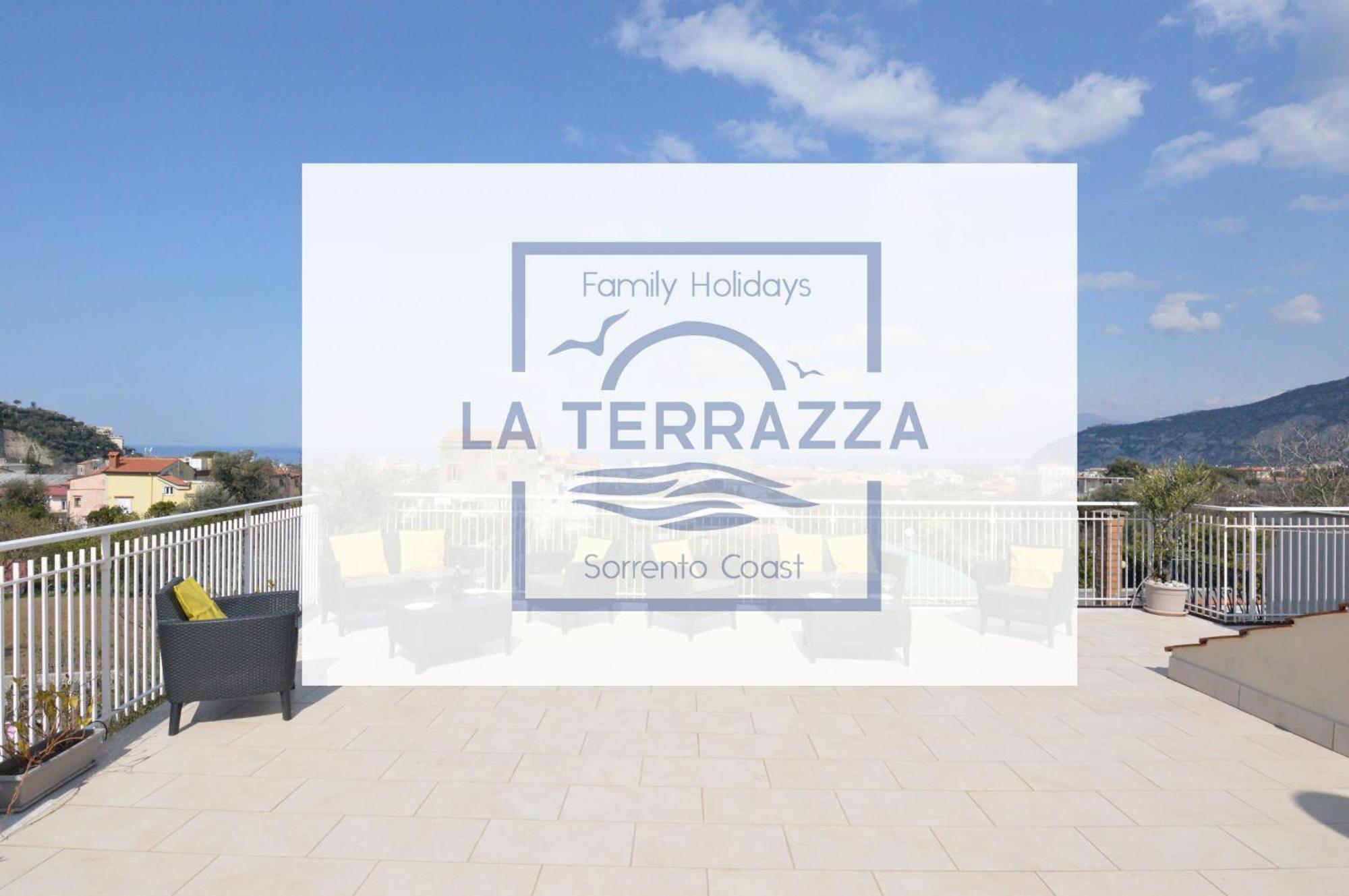 La Terrazza Family Holidays - Sorrento Coast Sant'Agnello Eksteriør billede